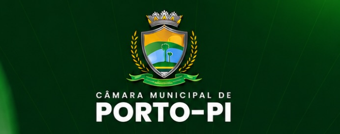Câmara Municipal de Porto realizará Sessão Ordinária nesta sexta-feira